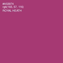 #A53974 - Royal Heath Color Image